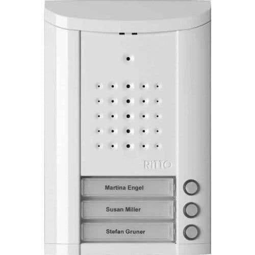 Ritto 1840320 Entravox Intercom 3 ingångar Silver - 2350561