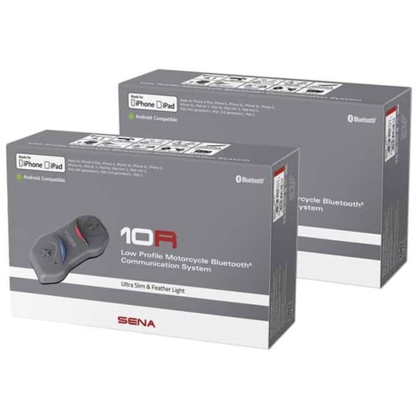 Sena Intercom 10r Dual Pack Grå