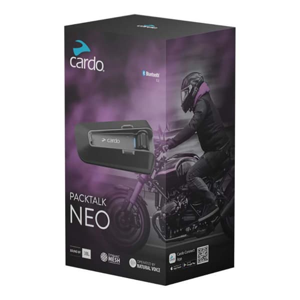 Cardo Samtaleanlæg Packtalk Neo Søvfarvet