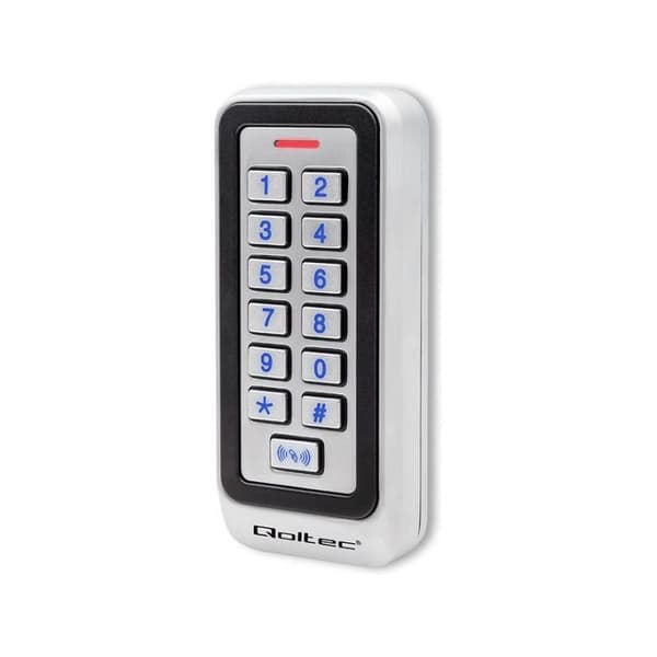 Qoltec 52443 Code lock TRITON with RFID reader Code | Card | key fob | IP68 | EM