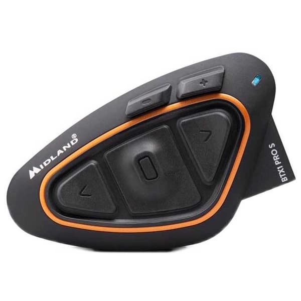Midland Intercom Btx1 Pro S 2022 Svart Svart, Orange