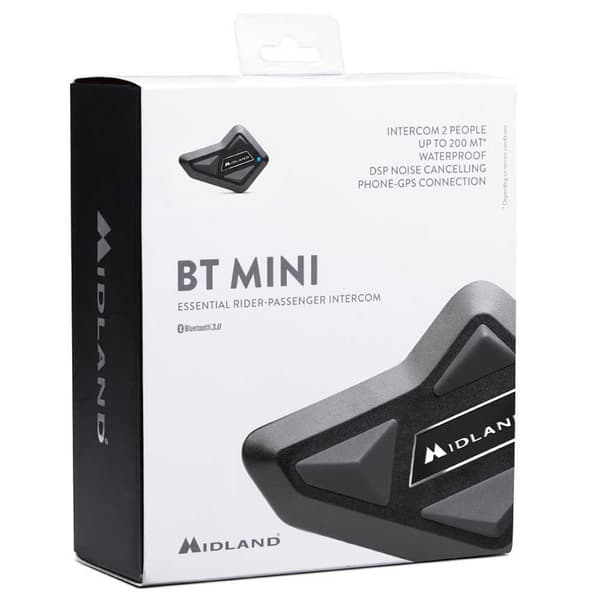 Midland Intercom Bt Mini Single Svart