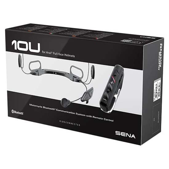 Sena Fuld-face Intercom 10u Bluetooth Arai Sort