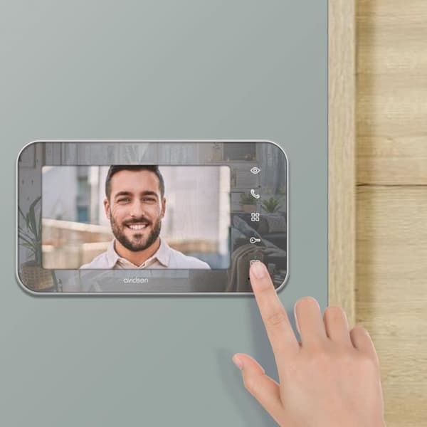 Videotelefon - AVIDSEN - MAYA - Trådbunden - Spegeleffekt - Touch