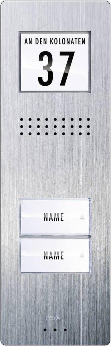 me moderne elektronik ADV 220 Vistadoor Dør samtaleanlæg Bredbånd Udendørsenhed Hus med 2 huse