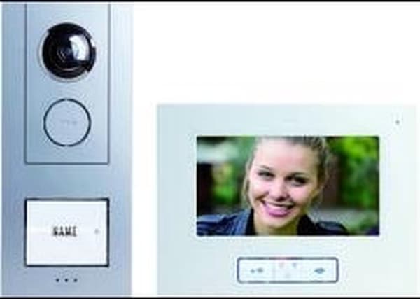 me moderne elektronik 41174 Video dør samtaleanlæg Kablet sølv