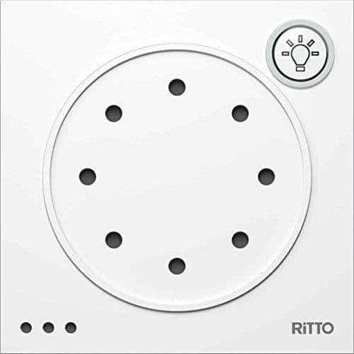 Intercom - RITTO - 1876020 - Kabelansluten - 2 trådar - 7 tum - Video