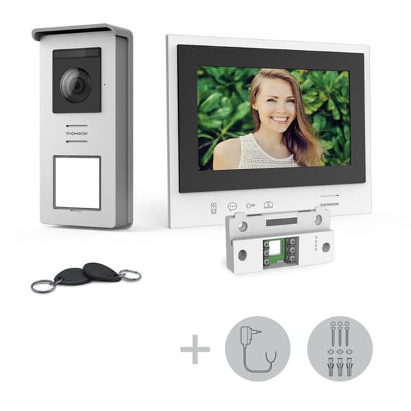 Visiophone trådbunden Smart Bracket 2 med RFID-taggar - Thomson - 512263