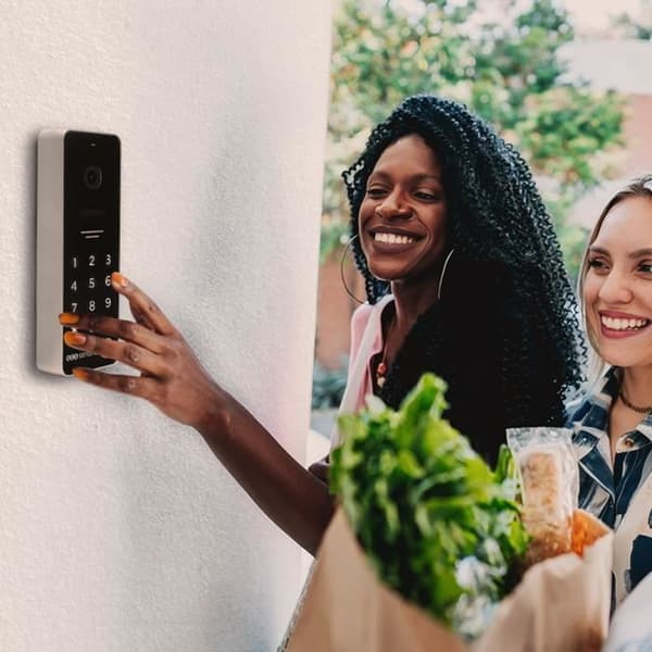 Ansluten videointercom med kodknappsats - SCS SENTINEL - CodeVisio Wi-Fi - 6 melodier
