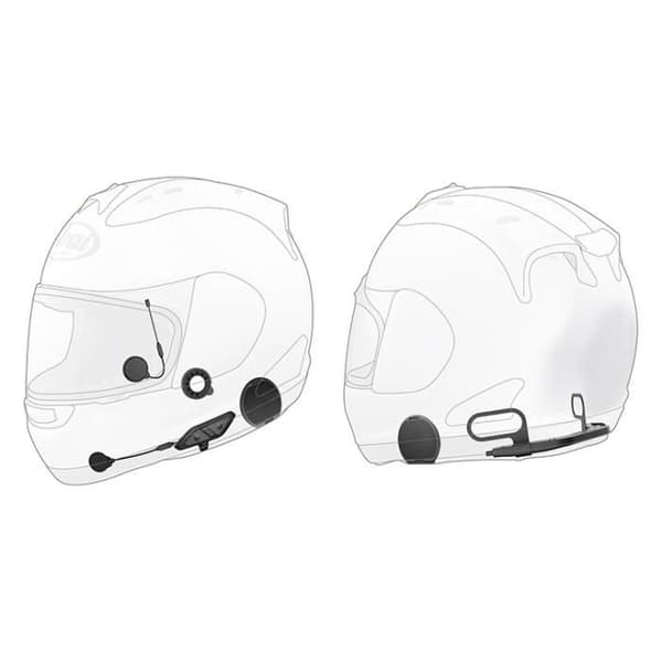 Bluetooth motorcykel intercom för Sena 10U Arai helhjälm