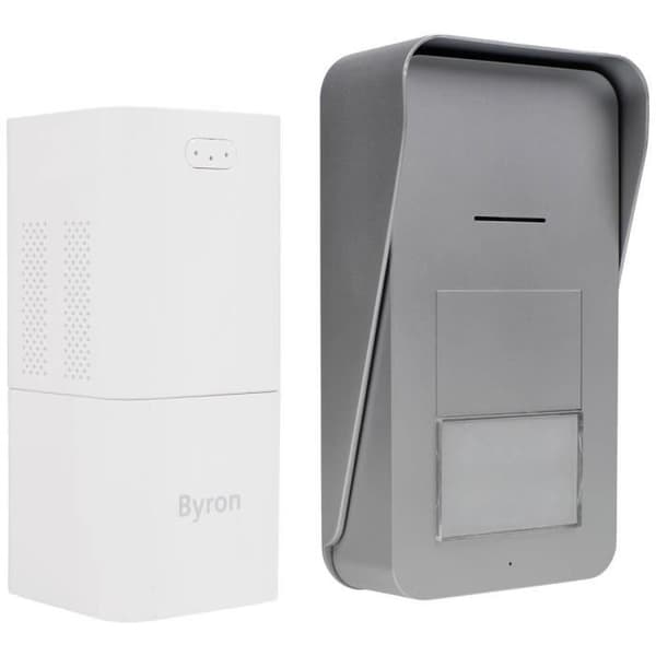 Byron DIC-21515 Classic Radio Intercom Komplett Set Vit