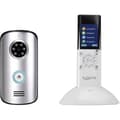 Miniatyrbild 1 av 4: Sygonix EM-4159 SY-3396994 Videodörrintercom Radio Komplett set Silver, Vit / Svart 1 st (s)