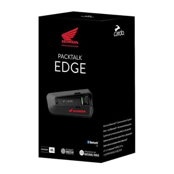 CARDO PACKTALK EDGE INTERCOM KIT - ED. SPECIAL HONDA - SOLO