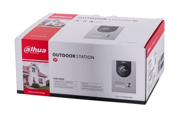 Dahua Technology VTO2202F-P-S2 video intercom system 2 MP Sølv