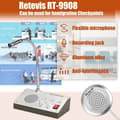 Miniatyrbild 2 av 6: Retevis RT9908 Tvåvägs Fönster Intercom System, Kontors Intercom System, Högtalare, För Sjukhus, Bank