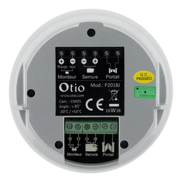 Gatuplatta Moon för videoporttelefon - Otio