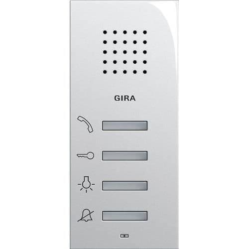 Ljudintercom - GIRA - AP SYSTEM 55 125003 - Vit - Trådbunden - Justerbar volym - Anslutet objekt