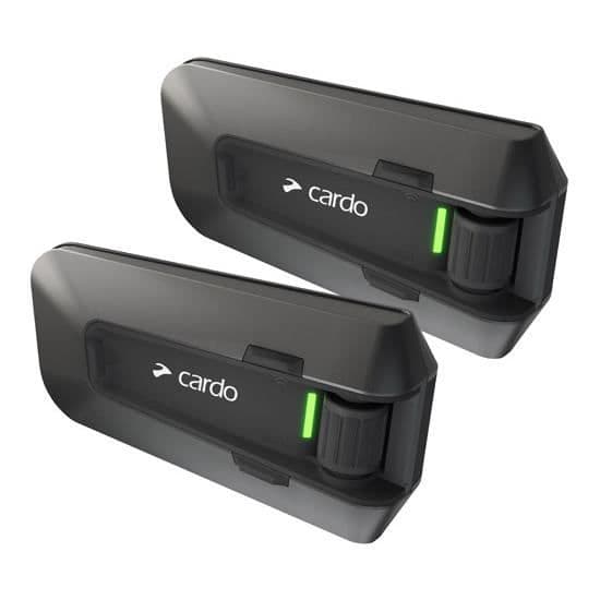 Intercom - CARDO - Packtalk Edge Duo - Svart - Uppladdningsbar USB - Universell