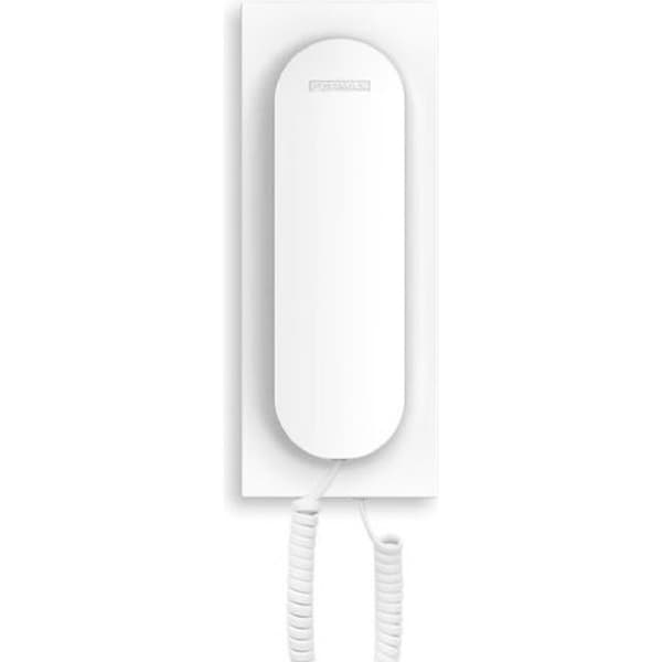 Intercom - FERMAX - VEO 4+N Universell - 4 trådar - Vit - Justerbar volym - Besöksminne