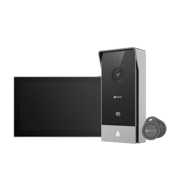 Videointercom - EZVIZ - HP5 - 1080p - 7" pekskärm - Fjärrupplåsning - Dualband Wi-Fi