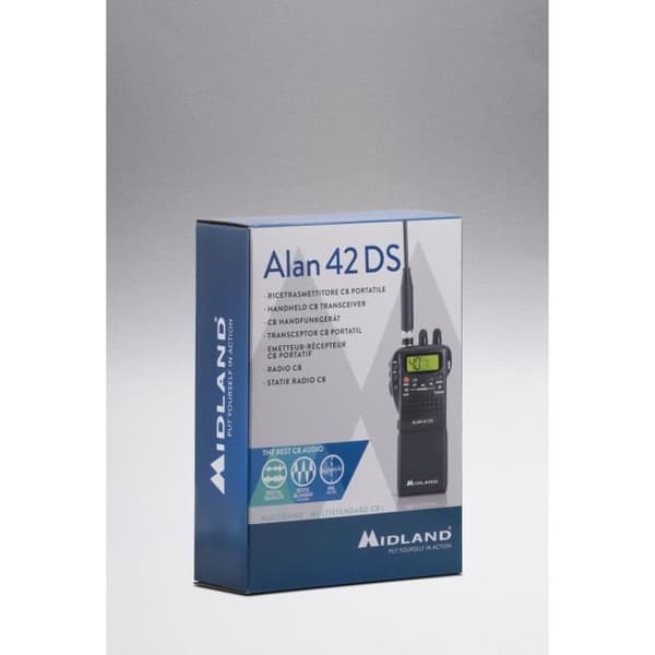 MIDLAND ALAN 42-DS Multiband Handheld CB Radio