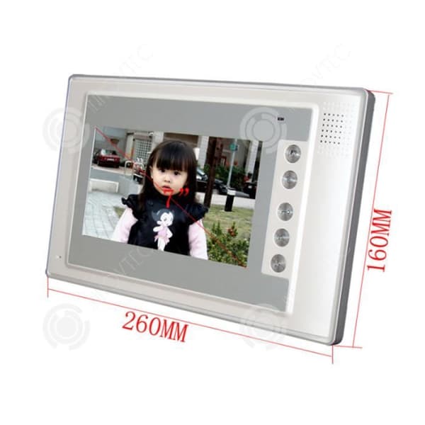 TD® Wired Visual Intercom för dörrklocka 7-tums TFT LCD-skärm Infraröd Night Vision Hemdörrklocka