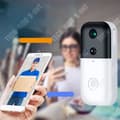 Miniatyrbild 4 av 4: TD® HD WiFi Smart dörrklocka Elektronisk videointercom trådlös titthål hem 1080P intelligenta visuella övervakningsringar
