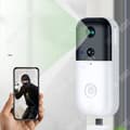 Miniatyrbild 2 av 4: TD® HD WiFi Smart dörrklocka Elektronisk videointercom trådlös titthål hem 1080P intelligenta visuella övervakningsringar