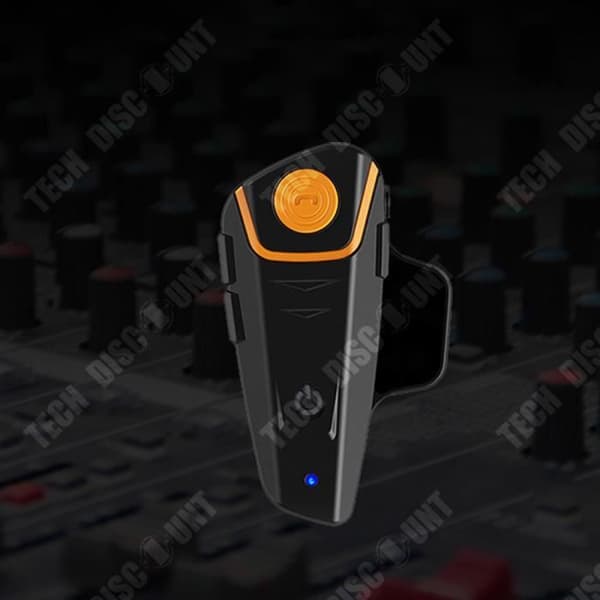 TD® Talkies-walkies Bluetooth för motorcyklar 450mAh Paket med 2 Bullerdämpande Vattentålig och solsäker Lämplig för motorcyklar