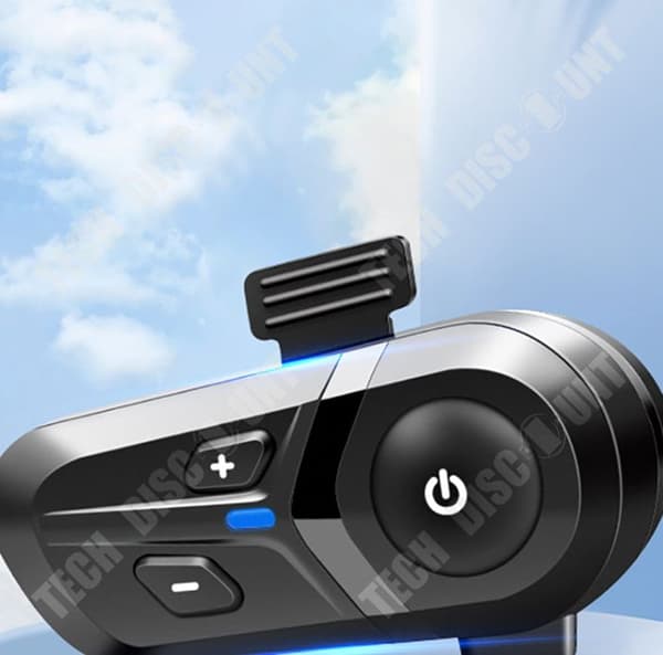TD® Hjälm Intercom Motorcykel Kommunikationsutrustning Helansiktshjälm Smart Vattentät Bluetooth-hjälm