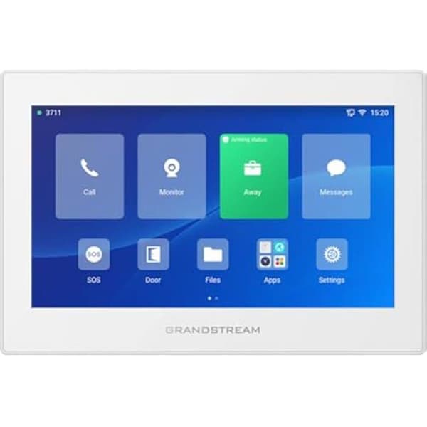 Interphone HD - GRANDSTREAM - GSC3574 - 7" pekskärm - Tvåvägssamtal - 6 SIP-konton