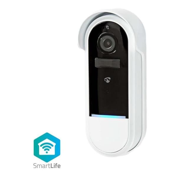 Nedis WIFICDP30WT SmartLife video intercom Vit - Wi-Fi, Full HD 1080p, Night vision, IP54