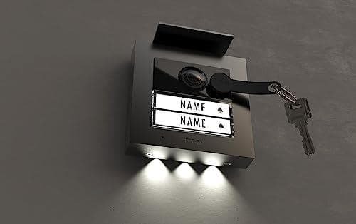 me modern-electronics VDV-2020 A video dør intercom kablet, RFID udendørs enhed antracit (41267)