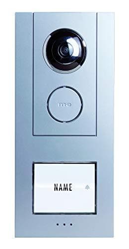 me modern-electronics VS-11 S Vistasmart video dør intercom LAN, WLAN udendørs enhed sølv (41359)