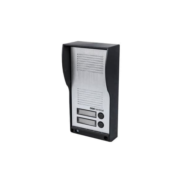 Kabelansluten ljudintercom - SCS SENTINEL - AudioKit DUO - 2 ljudlurar - Justerbar volym - Vit