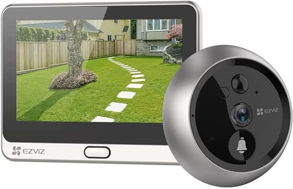 EZVIZ DP2C videointercom-system 2 MP 10,9 cm (4,3") Sølv Sølv