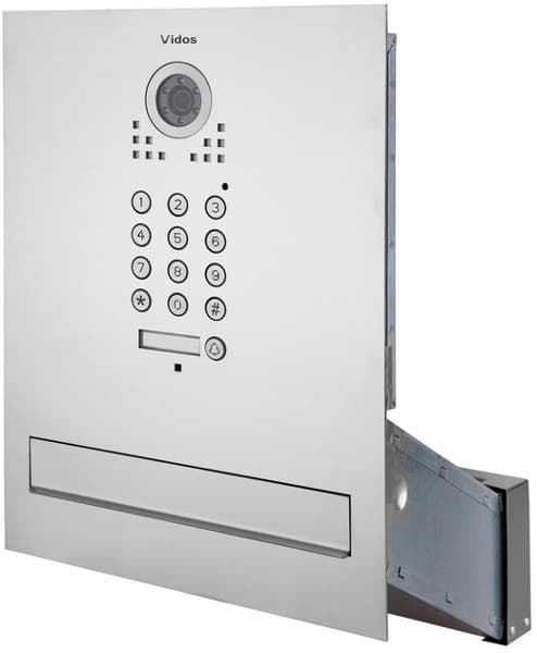 VIDOS S561D-SKM postkasse med indbygget videointercom