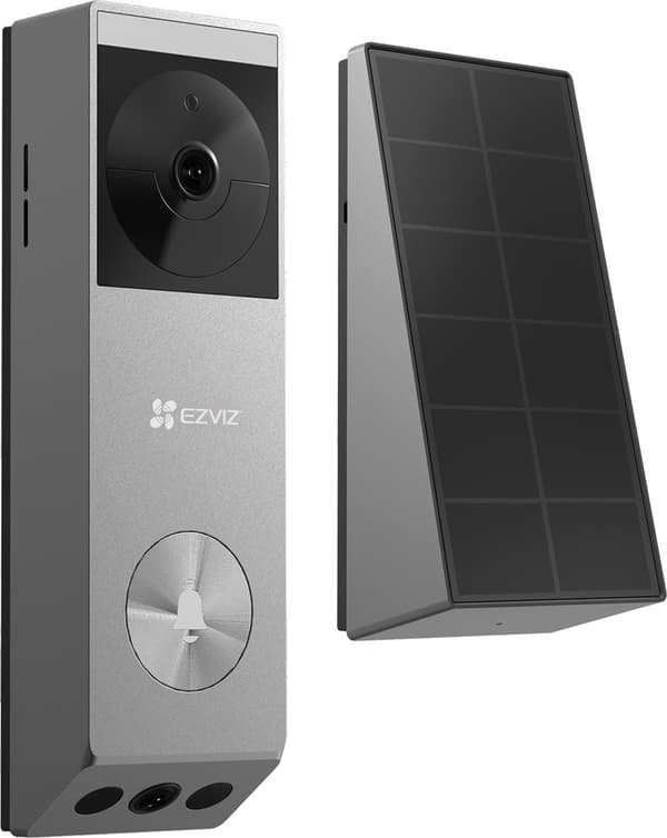 Batteridrevet videodørklokke Ezviz EP3X (3MP+2MP)