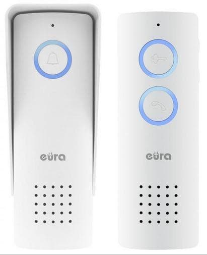 Trådløs intercom Eura ADP-80A3 hvid