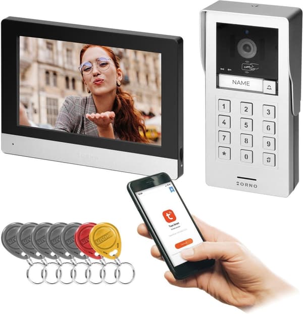 2-tråds videointercom ORNO OR-VID-MA-1080/B