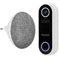 Miniatyrbild 2 av 2: Hombli Smart Funk Dörraudio med Chime 2 med Intercom | Kamera med 140° Vinkel och HD Video 1080p | Detektion av