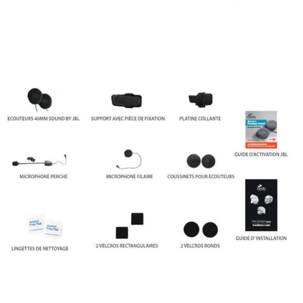 CARDO PACKTALK EDGE INTERCOM KIT - SOLO