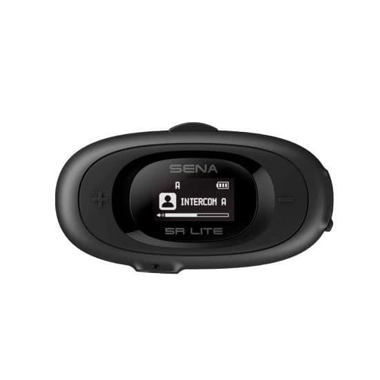 Motorcykelintercom med Sena LCD-display - svart - TU