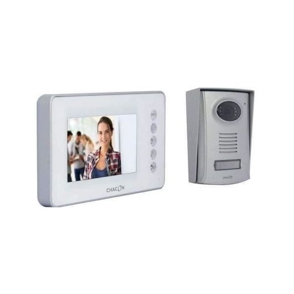CHACON 4-tråds färg 4,3" handsfree videointercom med mörkerseende