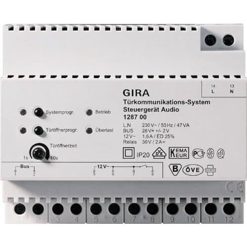 Intercom - GIRA - 128700 - Kabelanslutet - Anslutet objekt - Justerbar volym