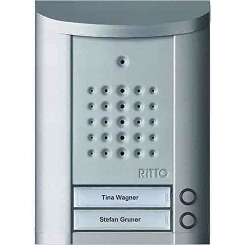 Ritto 1840220 Entravox Intercom 2 ingångar Silver - 2350563