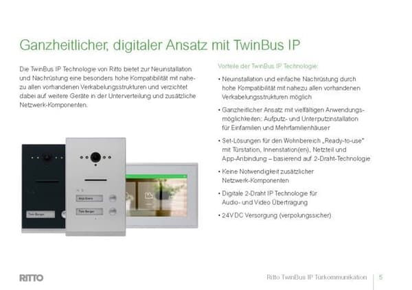 Schneider Electric intercom - videotelefon - RGE2094270