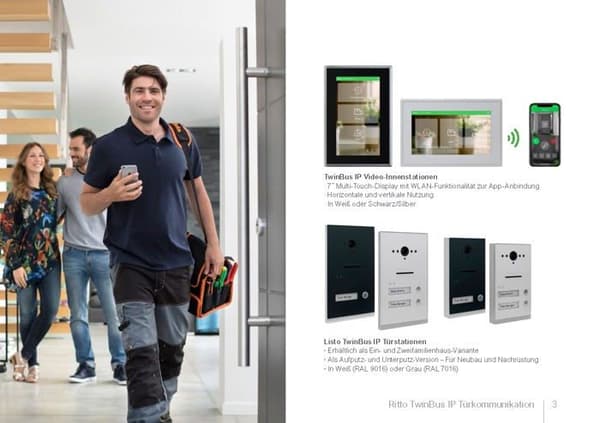 Schneider Electric intercom - videotelefon - RGE2094270