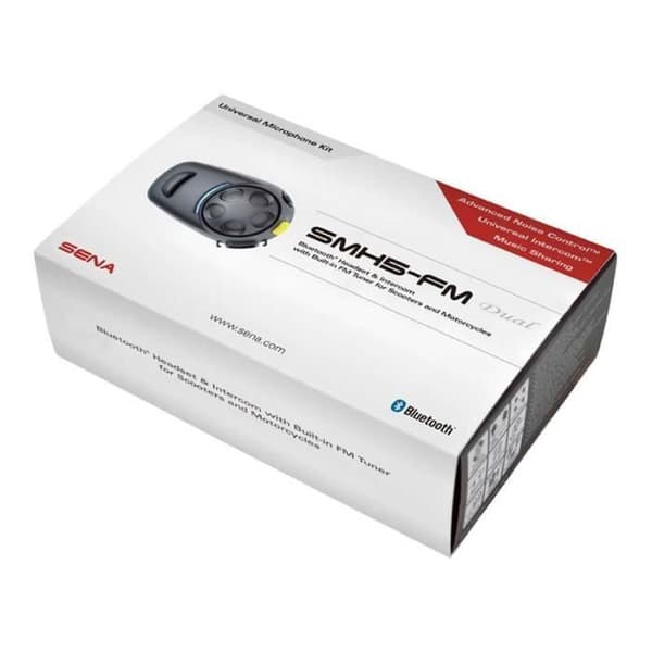 Sena SMH5-FM DUAL universal intercom (kit för 2 personer)