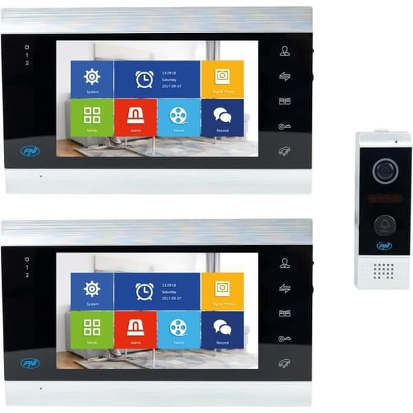 Intercom video PNI SafeHome PT720MW WiFi HD,P2P
